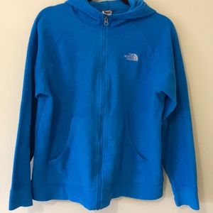 The North Face blue sweater